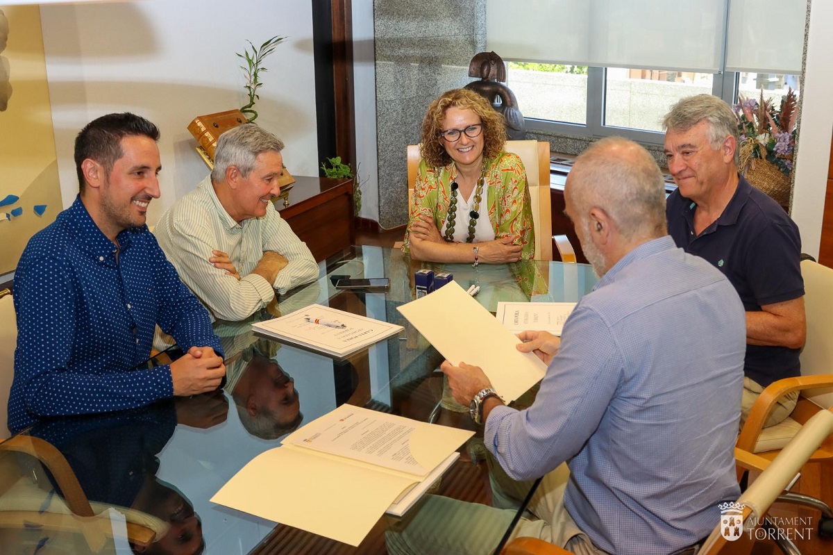 Convenio de Torrent con las dos bandas de música de la ciudad